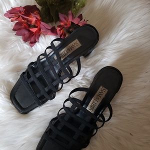 Black Strappy Sandals
